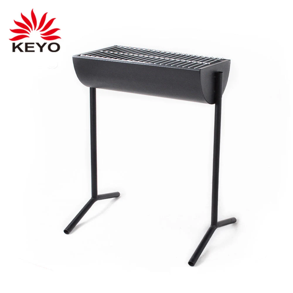 Atacado facilmente limpo Máquina tambor de óleo barril Jerk Charcoal BBQ Grill Charcoal