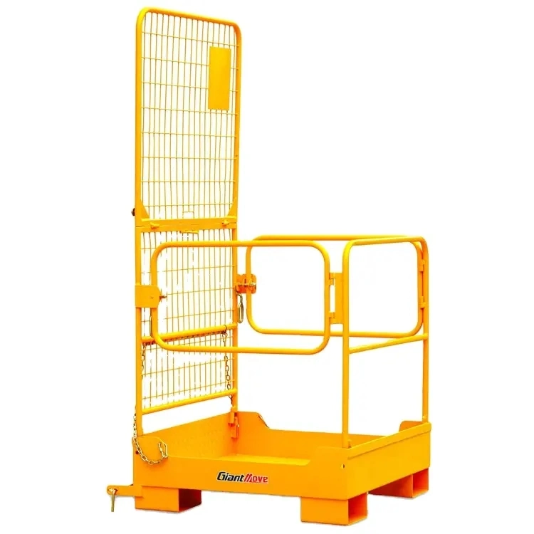 High Quality Warehouse Safety Supermarket Cargo Storage Steel Zinc Wire Mesh Roll Cage Pallet Trolley Metal Trolley