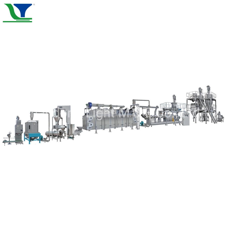 Floating Fish Feed Making Machine Aquatic Salmon Herring Feed Project Processing Machine Line