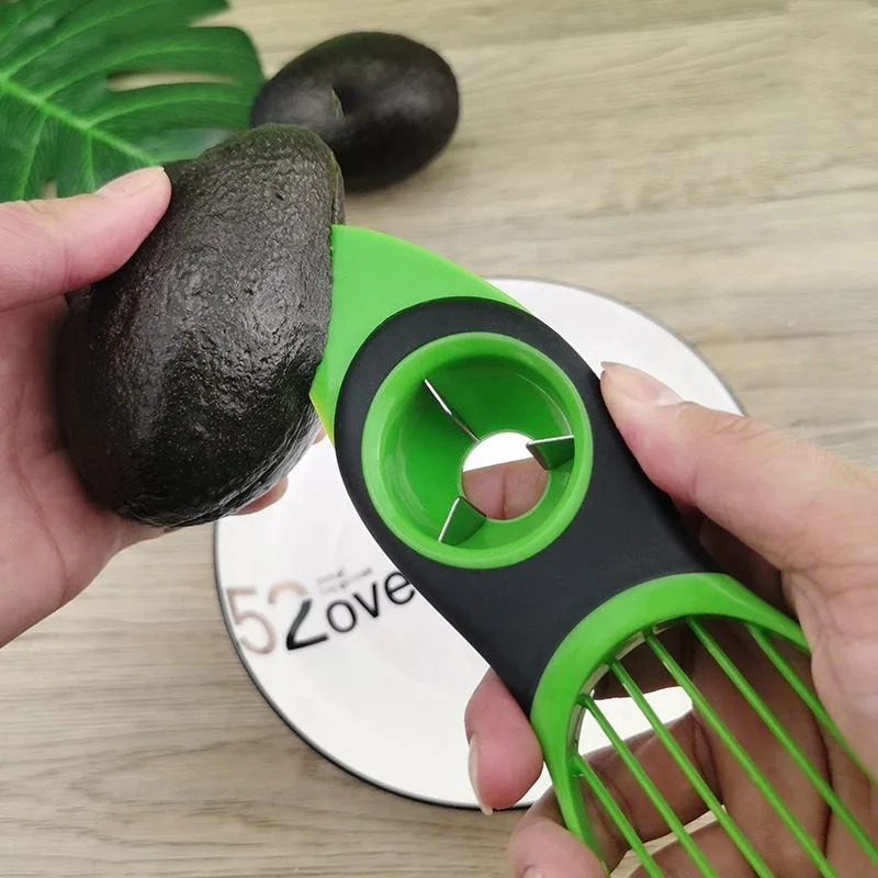 Multifunctional Plastic Avocado Peeler Slicer Separator Tool Kitchen