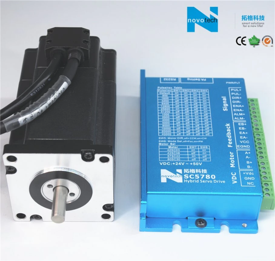 Compact Size Integrated Stepper Servo Motor and Easy Installation