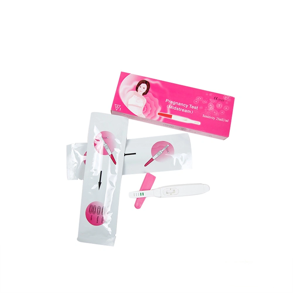 Rapid HCG Early Pregnancy Test Midstream One Step Home Use