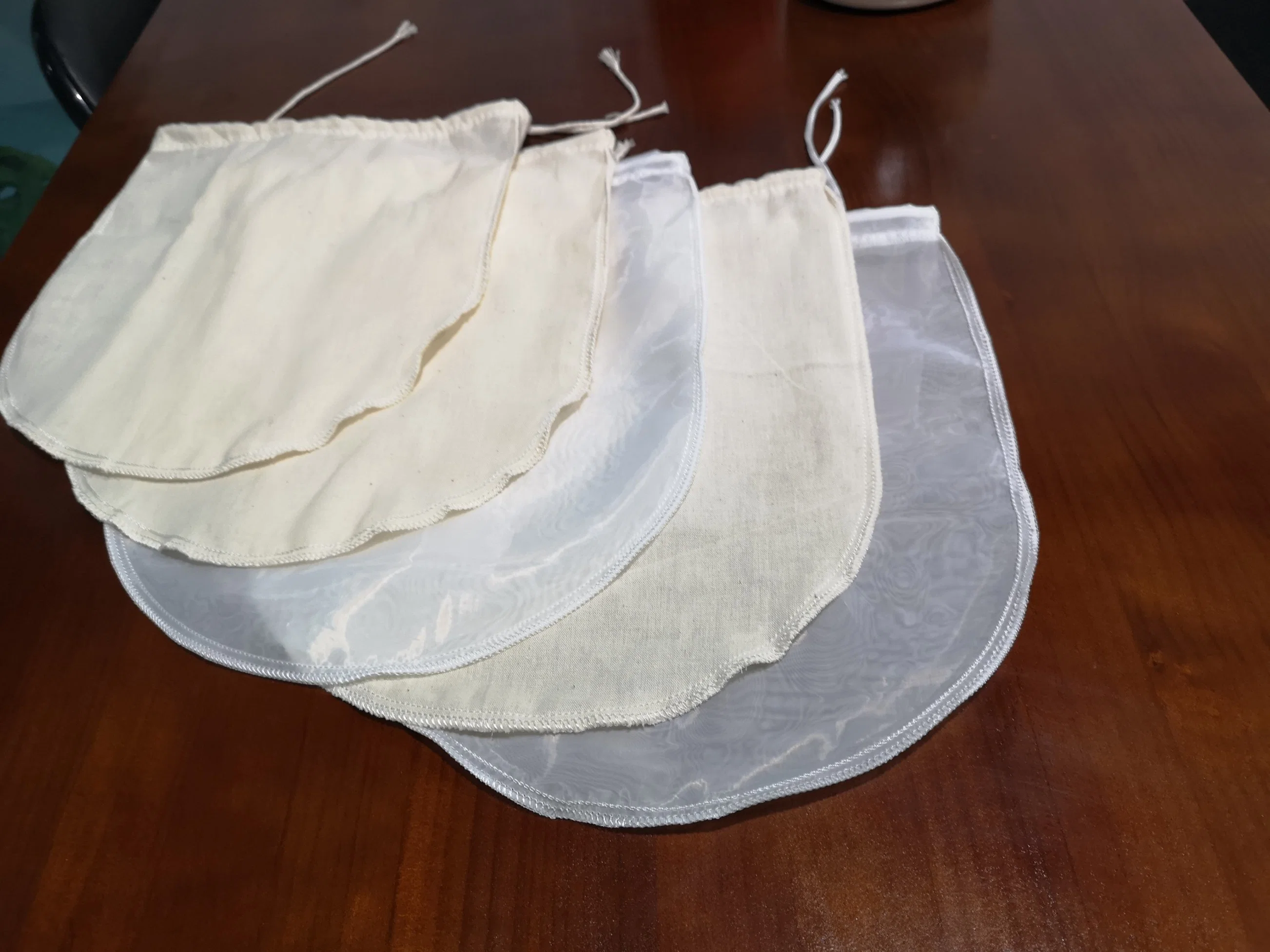 Organic Cotton Filter Bag Nut Milk Juice Bag