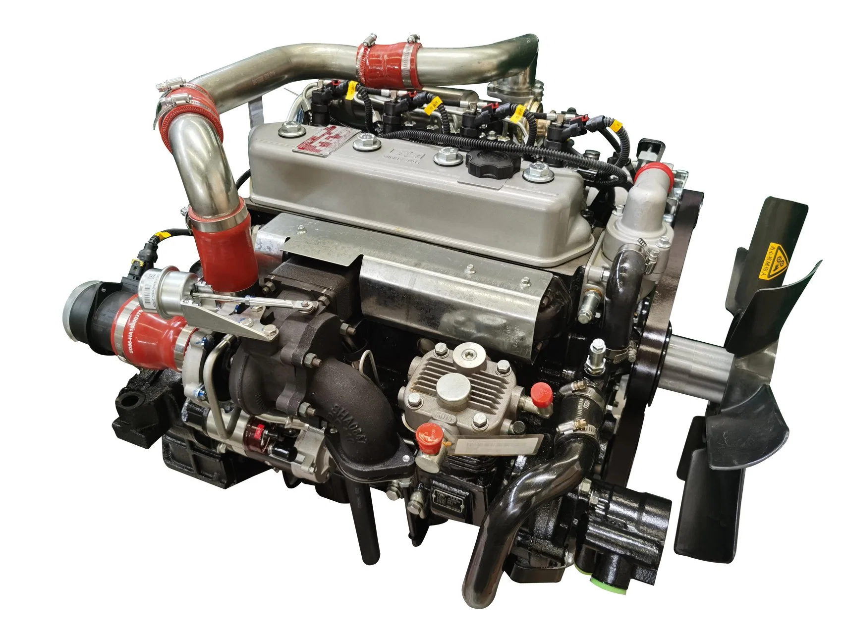 4-Cylinder Turbo Used Yn D Series Diesel Engine for Light Truck