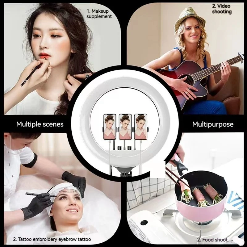 Rl Original 18 Inch LED Selfie Ring Fill Video Lights Live Photography Beauty Ring Professional Audio Video &AMP Lighting Kit