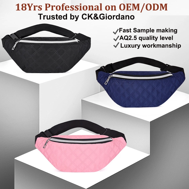 18yrs OEM Handbag Sling Hiking Bag Waist Packs Designer Unisex Colorfull Polyester Fashion Nurse Men Clear Factory Chest Wholesale/Supplier Custom Fanny Pack