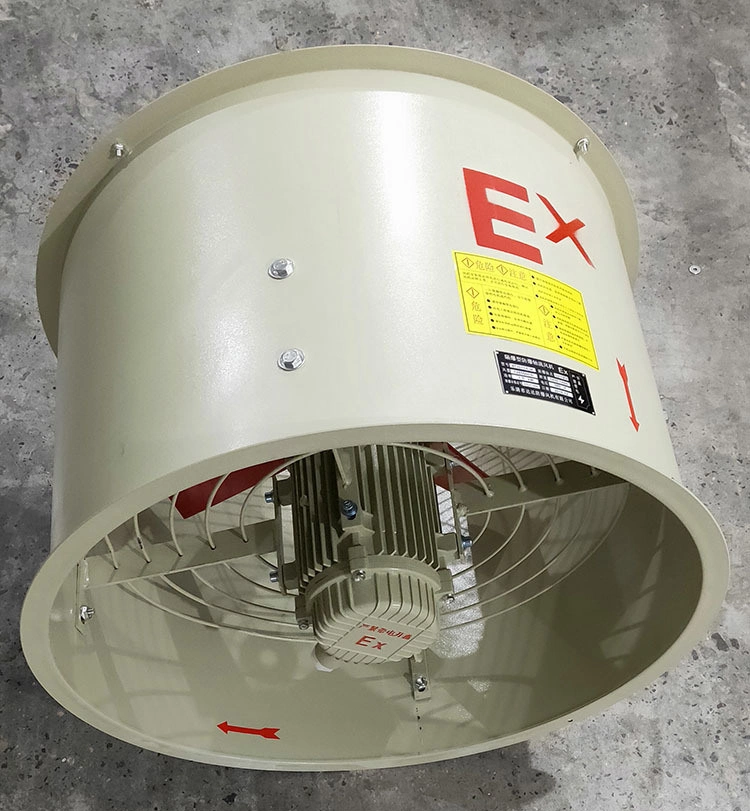 Large Explosion-Proof Low Noise Mobile Exhaust Axial Industry Fan