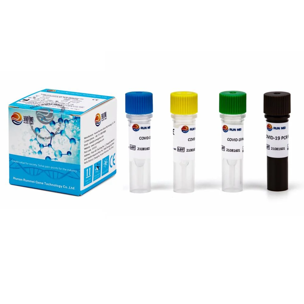 CE ISO Effective for Virus Variants PCR Diagnosis Test Kit, Factory Supply Diagnostic Laboratory Freezing Fluorescence PCR Reagent for Monkeypox