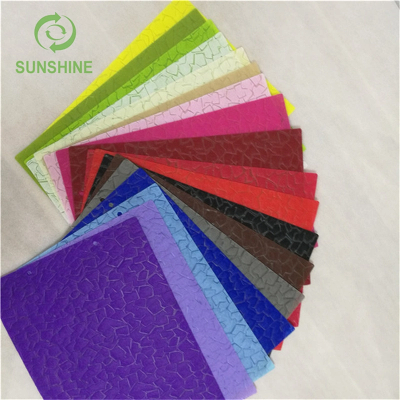 China Supplier 100% Polypropylene Fabric Embossed for Bag