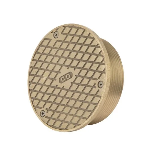 Brass Round Floor Drain for USA Marketing NPT Thread