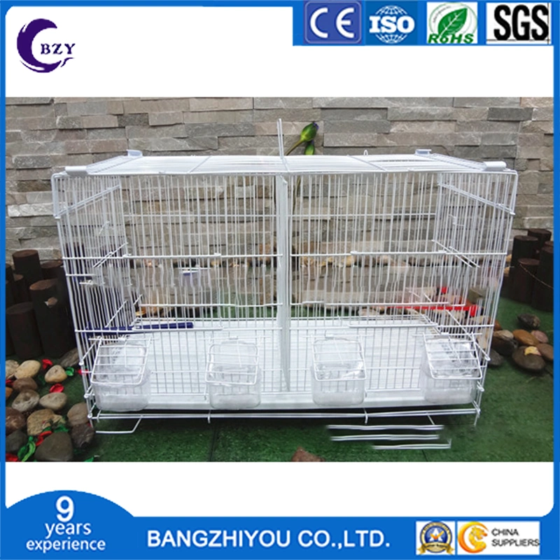 High-Quality European Wrought Iron Bird Cage Floor Collapsible Bird Cage