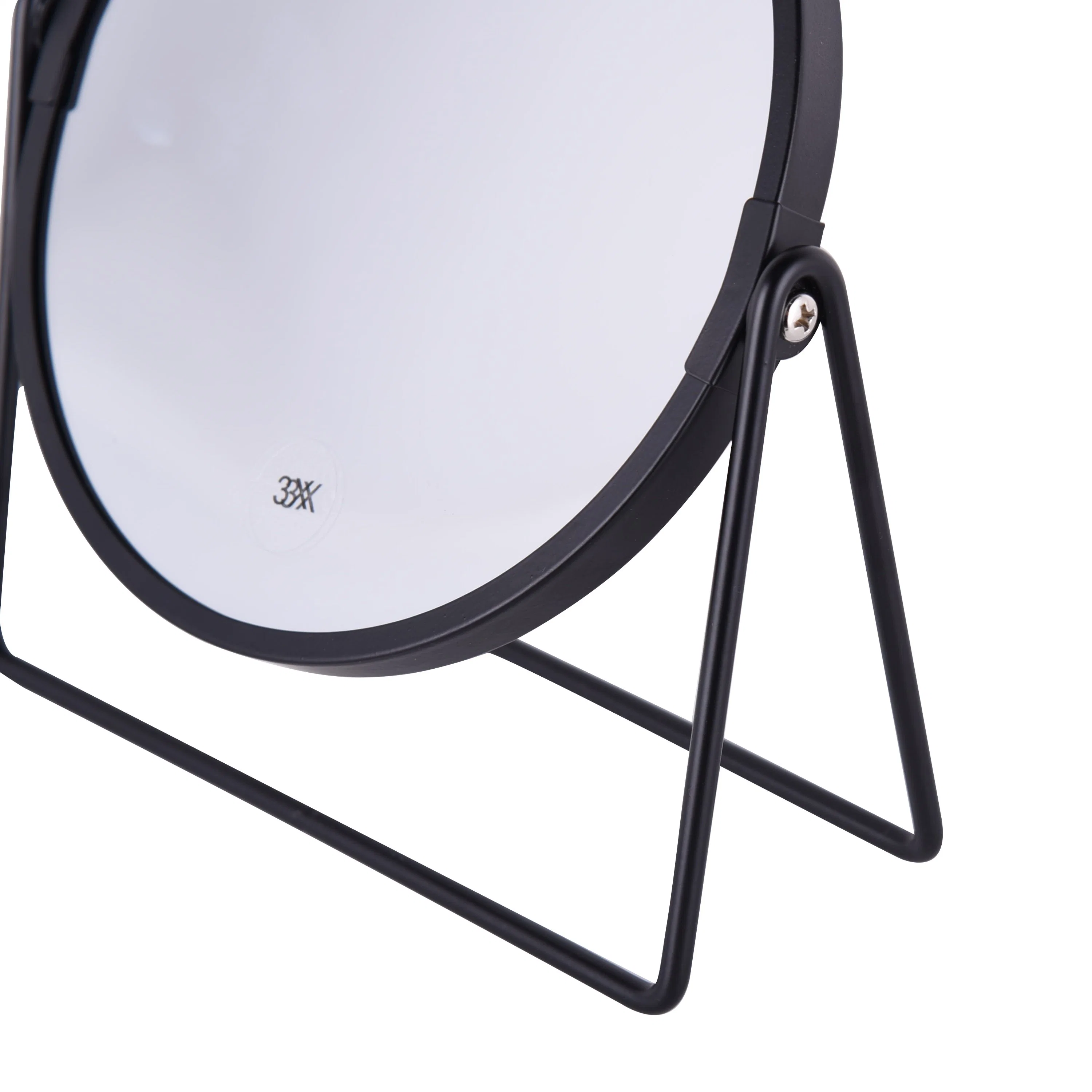 6 Inches Multi-Colors Dual Sides Magnifying Metal Makeup Mirror