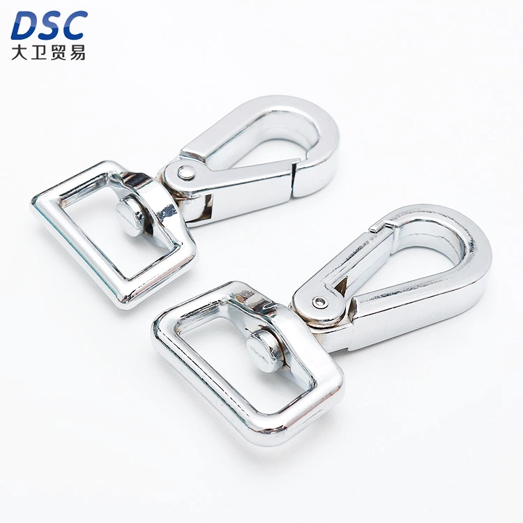 Alloy Silver Hardware Bag Pet Hook Metal Dog Buckle Shoulder Webbing Hook