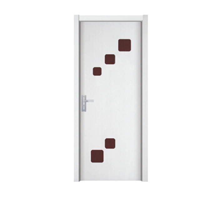 New Product PVC Wooden Interior Bedroom Bathroom Door Price Foreign Doors MDF Door