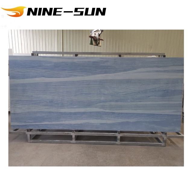 2023 New Interior Decoration Stone Wall Panels Azul Macaubas Sintered Stone