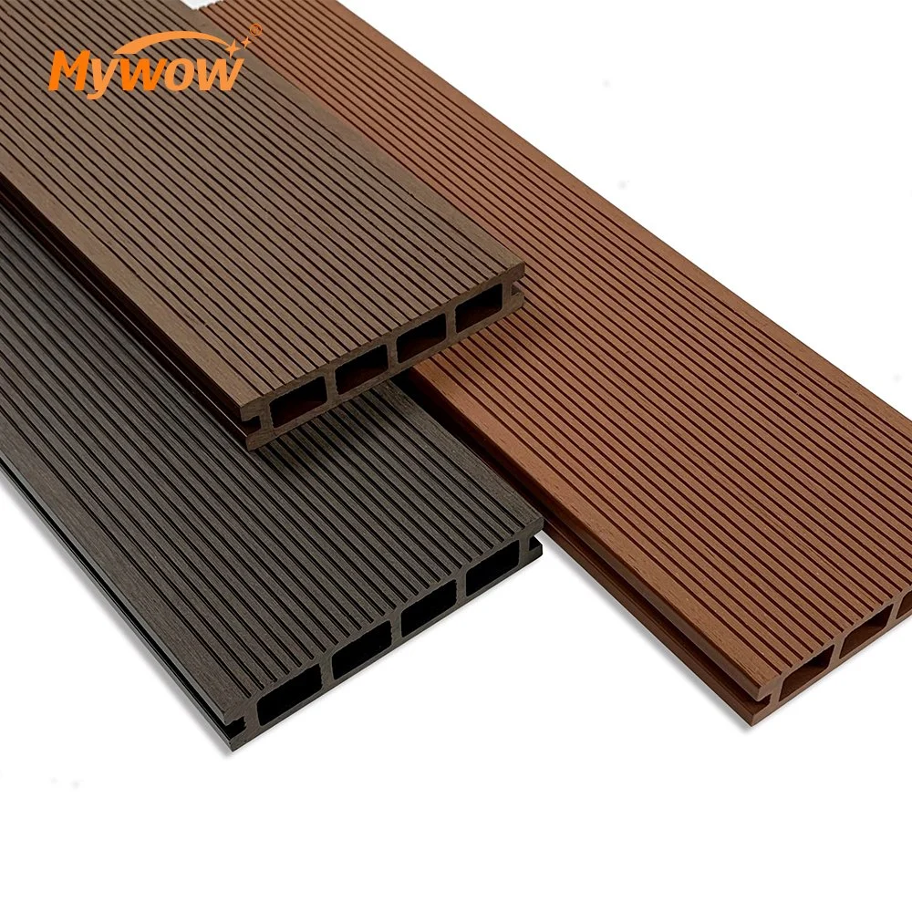 New Technology Outdoor Floor WPC Panel 3D Embossed Composite Decking