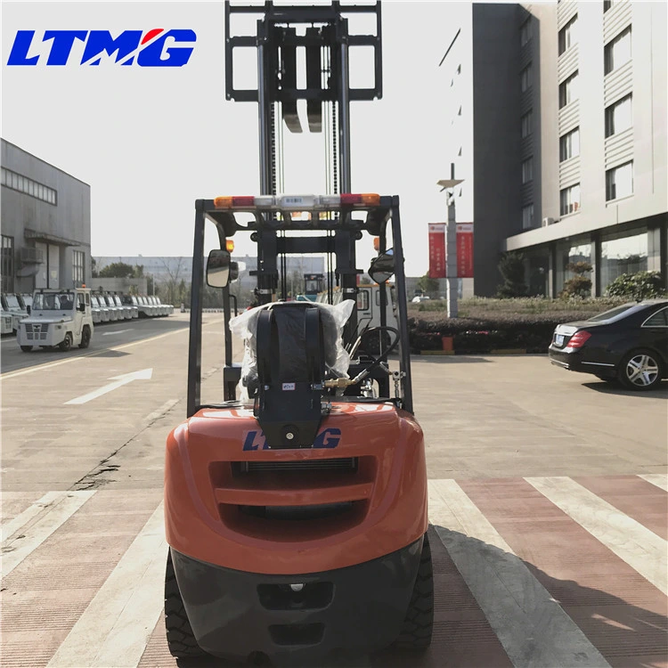 Ltmg Dual Fuel Forklift 4 Ton LPG Gasoline Forklift with 2 3 Stage Mast