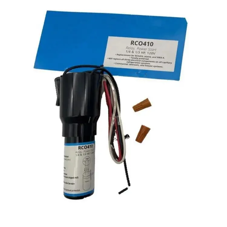 Good Price Refrigeration Spare Parts Relay and Hard Start Capacitor Kit Rco410