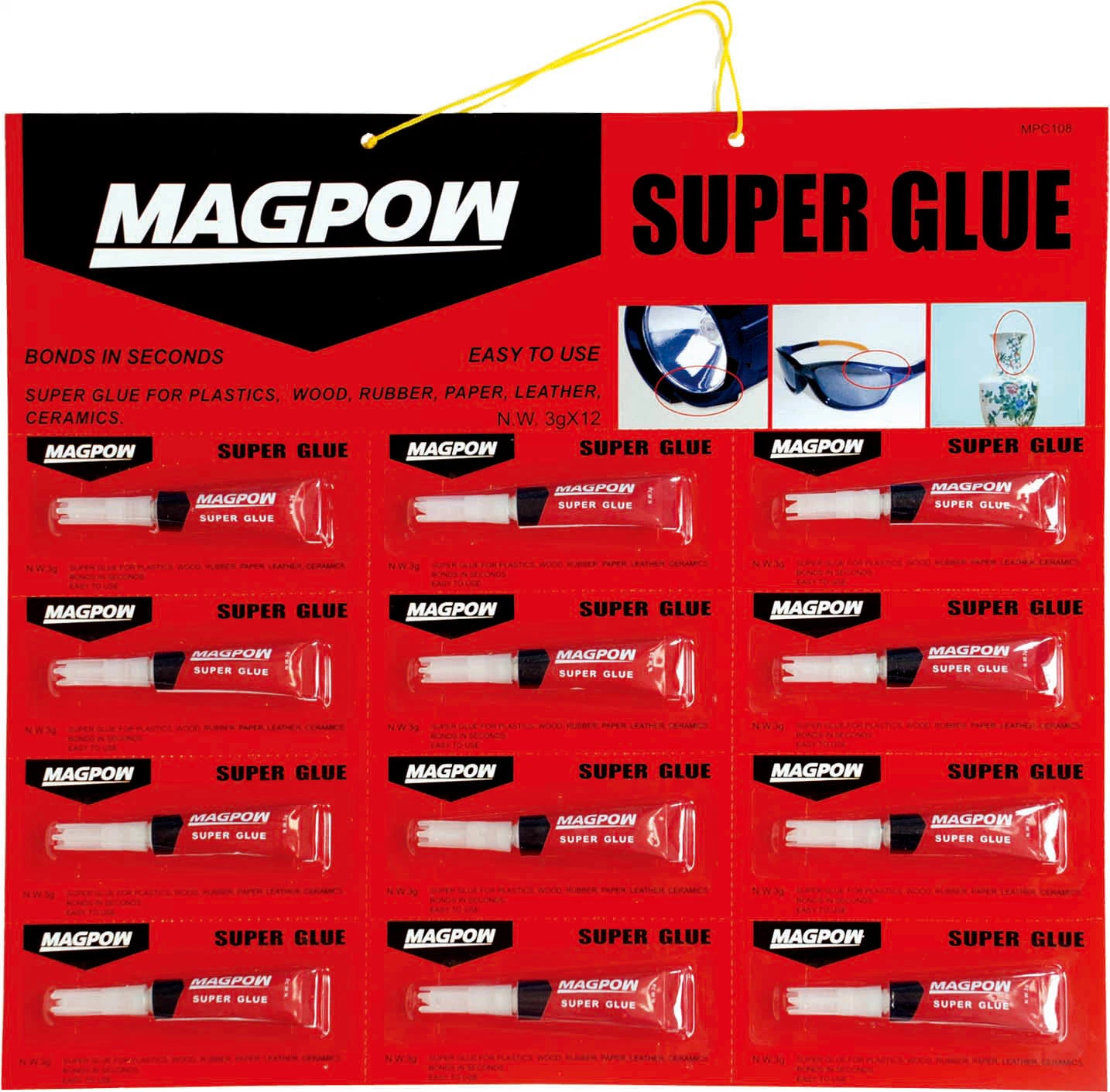 Super Glue 3G 502 Household Use Quick Bond Glue Adhesive