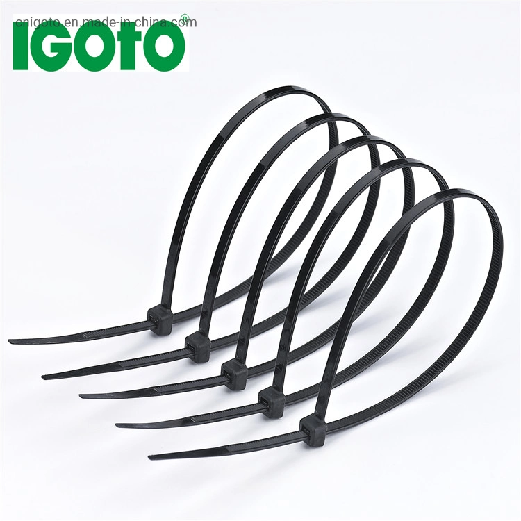 Igoto Et 8*550 Self-Locking Nylon Cable Tie UV Nature Colour Zip Ties