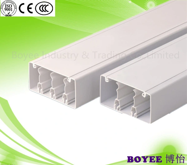 40X20mm PVC Electrical Wiring Trunking Duct