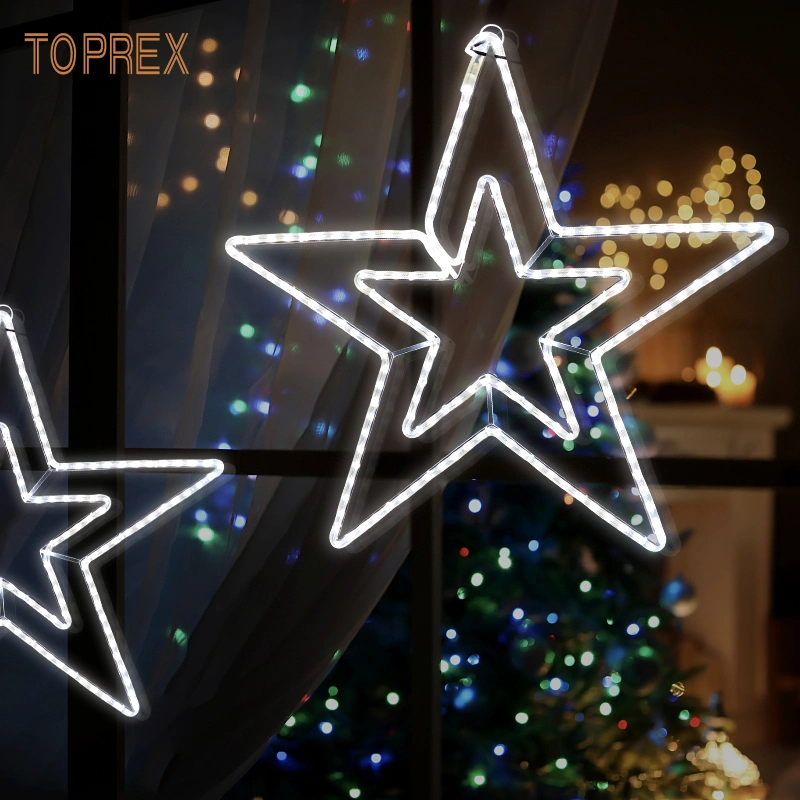 Wholesale/Supplier King Large Giant Outdoor Metal LED Lighted Decoration Christmas Star