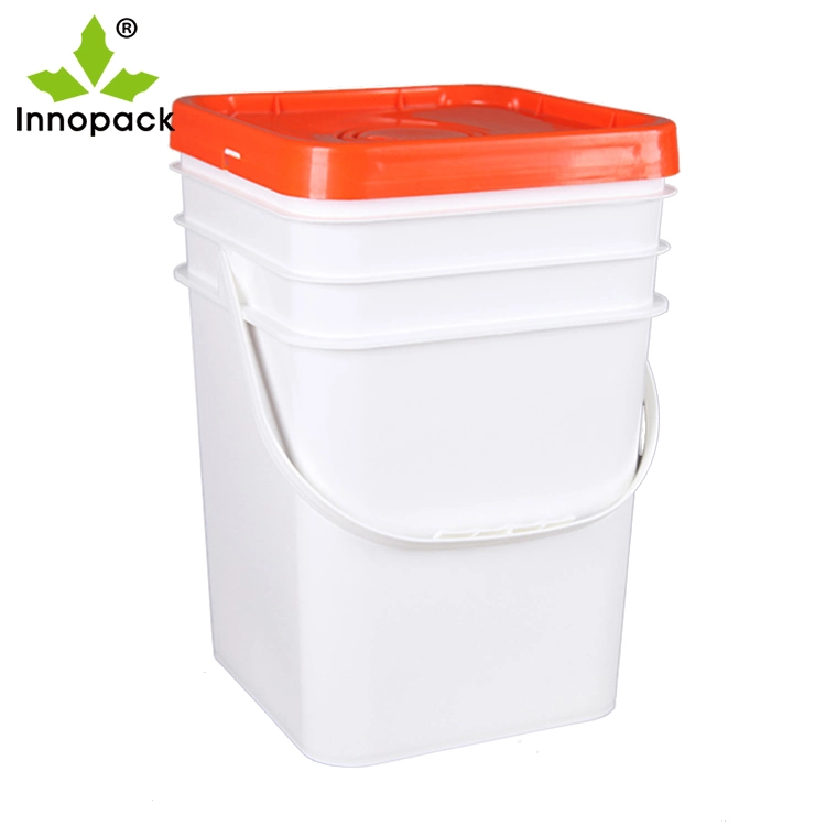 1-30L and 20L Square Cheap Plastic Bucket Supplier