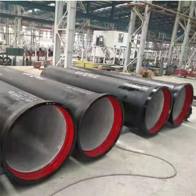 Class K7 K9 100mm 500mm Manufacturers Standards ISO 2531 Ductile Iron Pipe