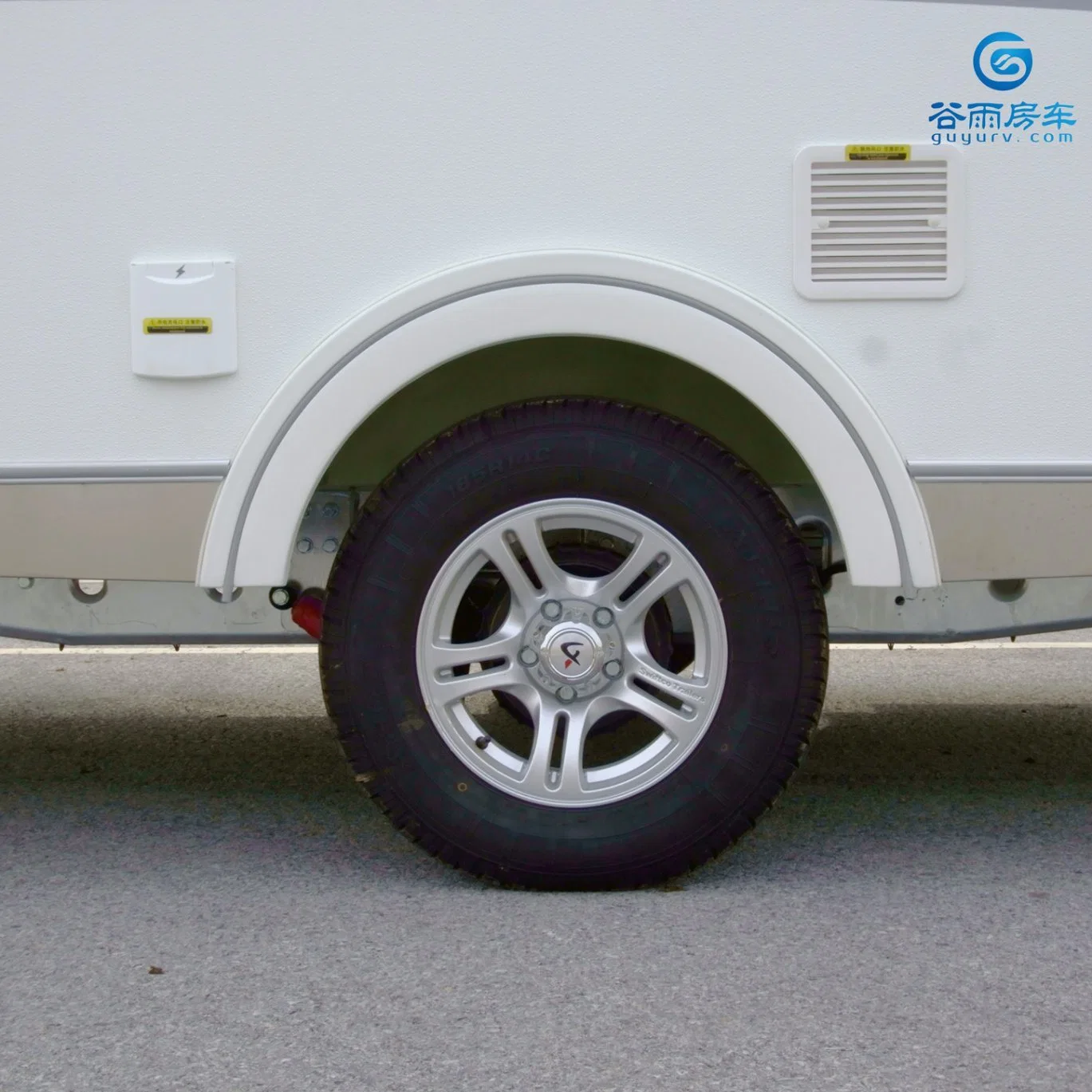 The Best-Selling Forward Folding Campervan Camper Trailer in 2022, with a Spare Tire