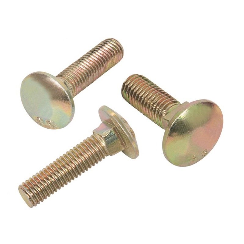 Original Factory Difect Sell Heavy Duty Flat Head Bolt Plow Long Square Neck Bolt Brass Carriage Bolt