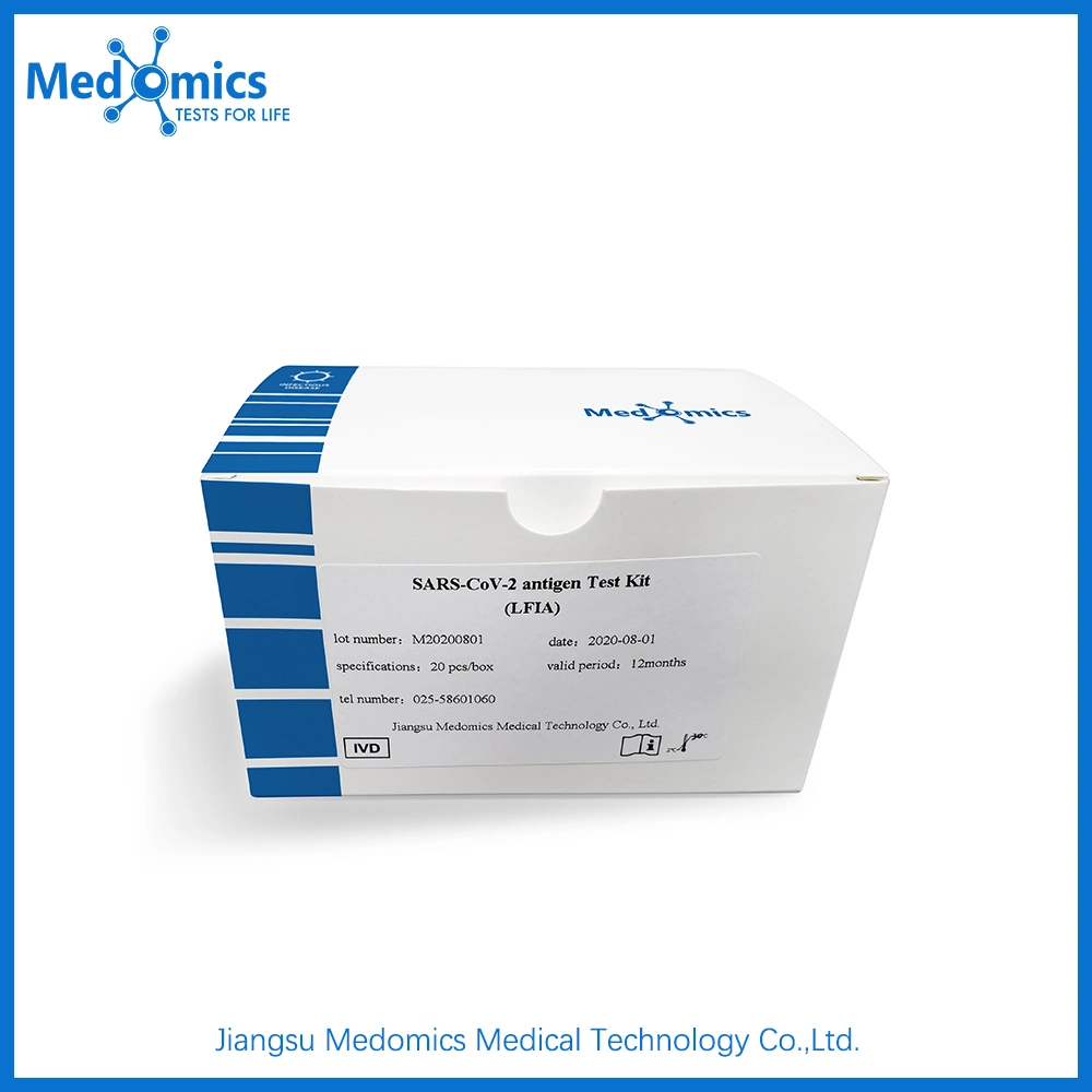 Medomics Rapid Antigen Medical Diagnostic Test Kit for C-O-R-O-N-a Virus Disease