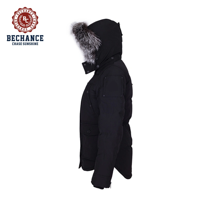 Women's Fashion Outdoor Wear with Hood Padded Jacket