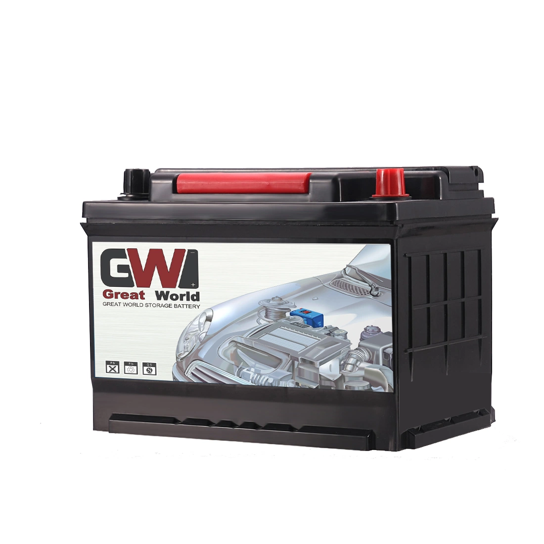 Gw sellada de 12V Batería de auto libre de mantenimiento de la batería de coche