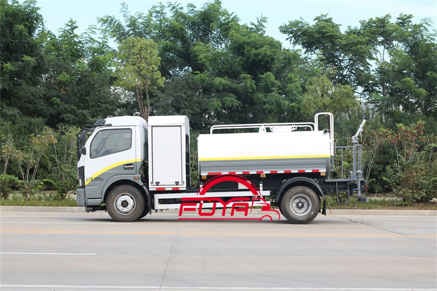 Camion à eau électrique pur Dongfeng 4M3 5m3 de l'eau de boisson chariot pour des Émirats arabes unis