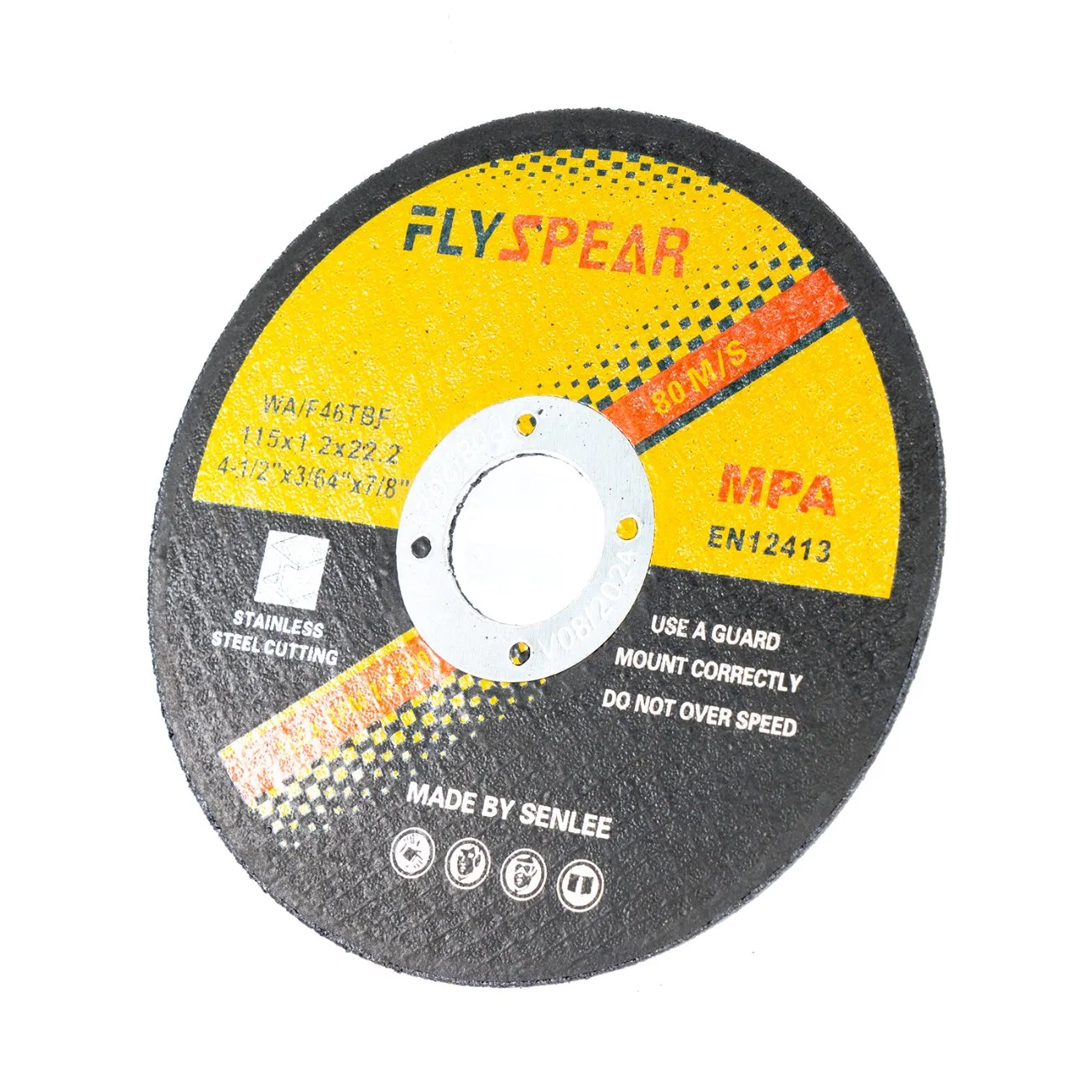 Flyspear T41 115mm Abrasives Cutting Disc for Metal/Stainless Cutting