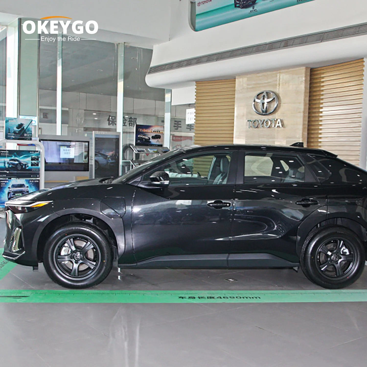 Chinês Fabricação usou Toyota Electric Car High Performance Urban 0km Veículo elétrico (EV) usado com câmara panorâmica BEV