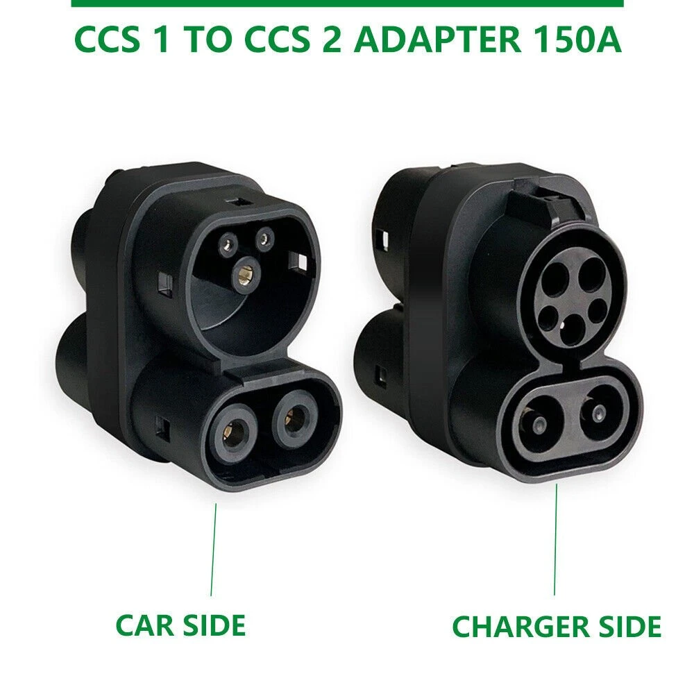 CCS1 to CCS2 Plug Car Charging Adapter EV Charger Connector