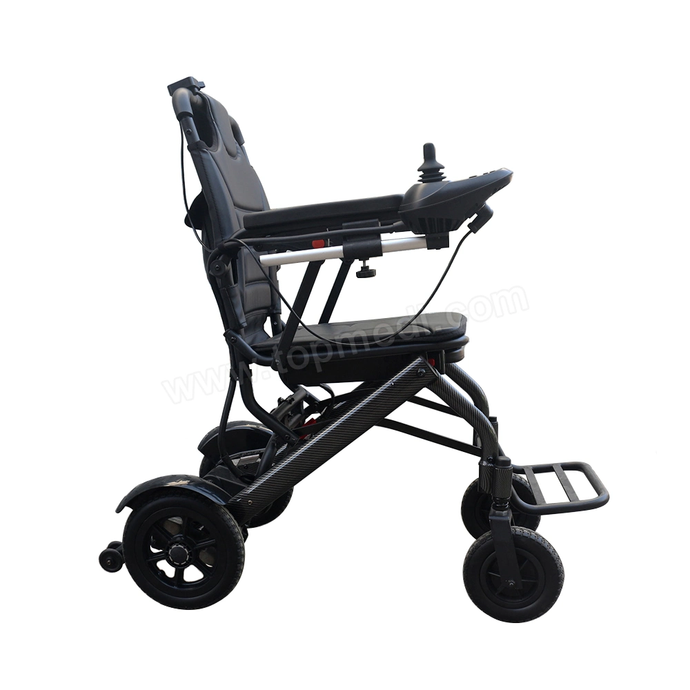 Air Plane Electric Wheelchair with Aluminum Alloy Frame Using Outside and Indoor