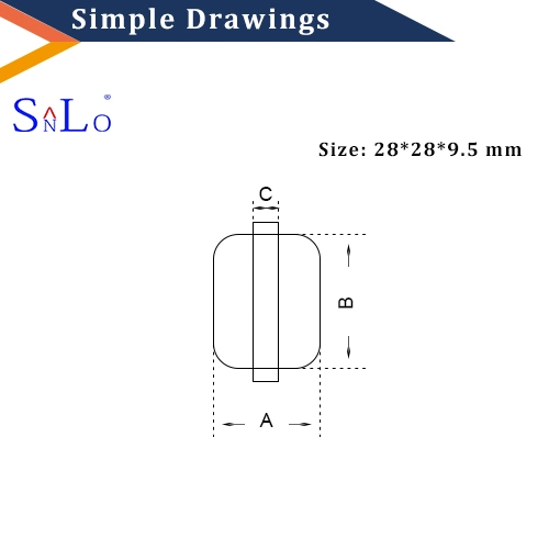 28*28 316L Magnetic Float Ball for Multi-Point Level Gauge