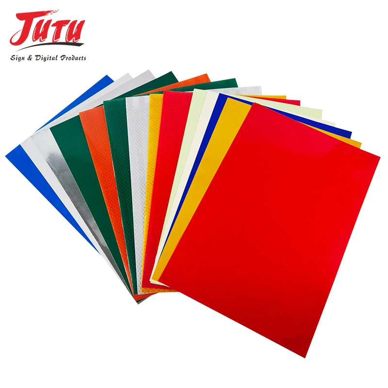 Jutu Good Weather Resistance Excellent Wide-Angel Performance Various Color Reflective Sheet with Reflective-Performance