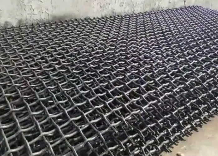 304 Stainless Steel Crimped Wire Mesh /Plain Woven Crimped Wire Mesh