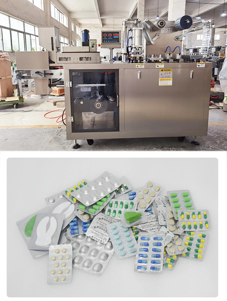 Tianhe Dpp-150 Thermoforming Alu Plastic Medical Tablet Capsule Automatic Blister Packing Machine