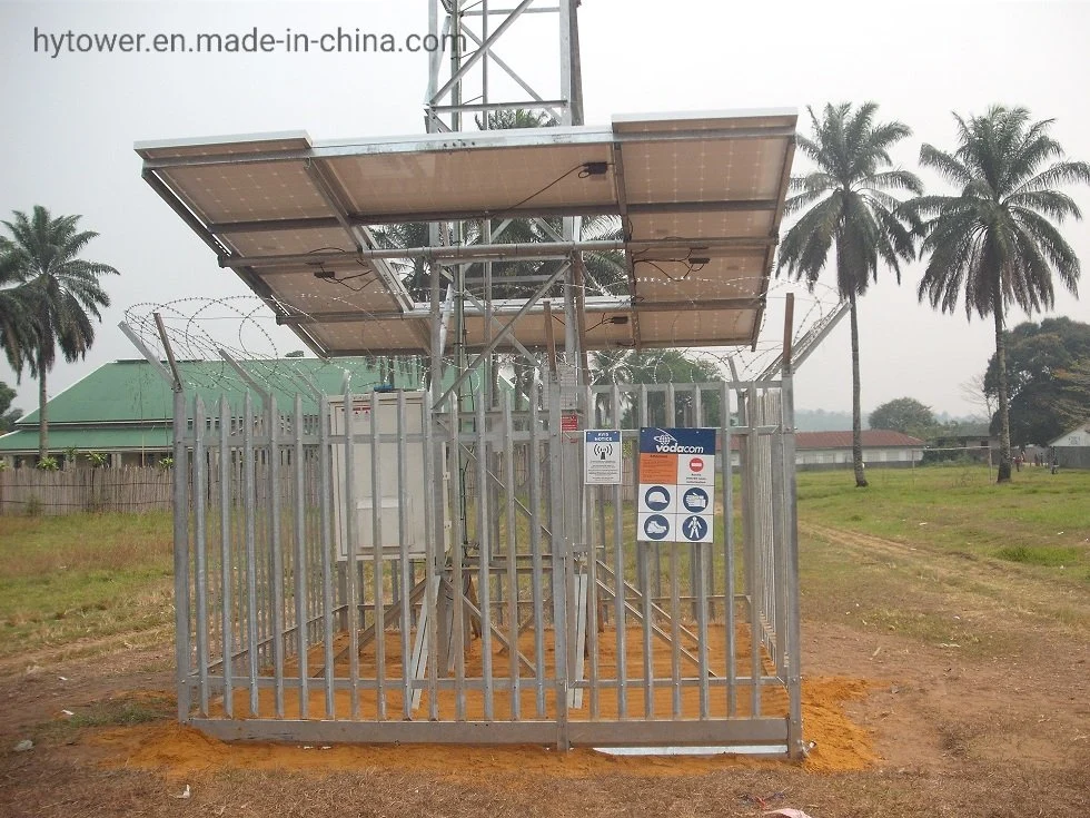 RDS Telecommunication Steel Towers with Galvanized&Brackets&Fall Arrest