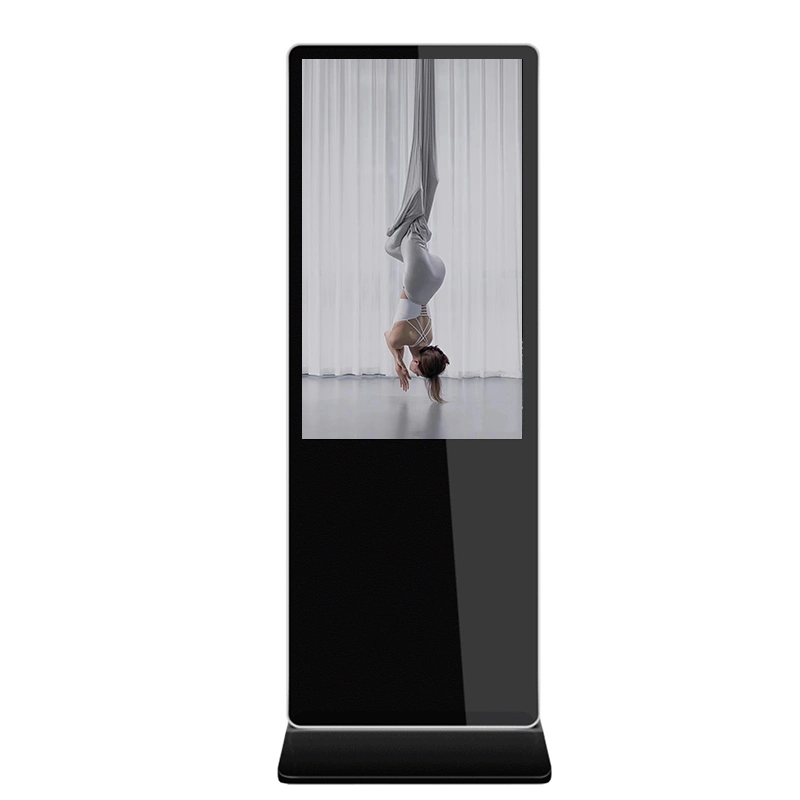 Indoor Floor Stand LCD Monitor Touch Screen Kiosk Advertising Display Screen Digital Signage Ads Player