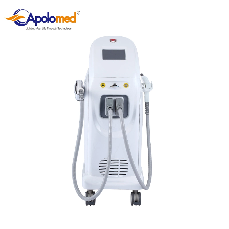 Shanghai Apolo CE aprobada láser Elight IPL Tratamiento Facial para el acné cicatriz