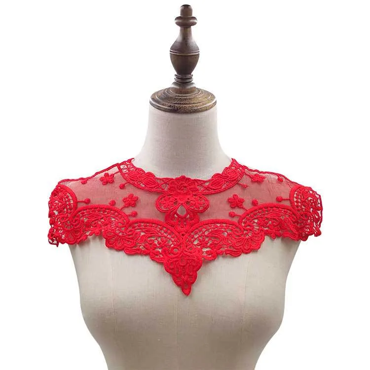 New Design Beautiful Chemical Lace Collar for Garments Accessories