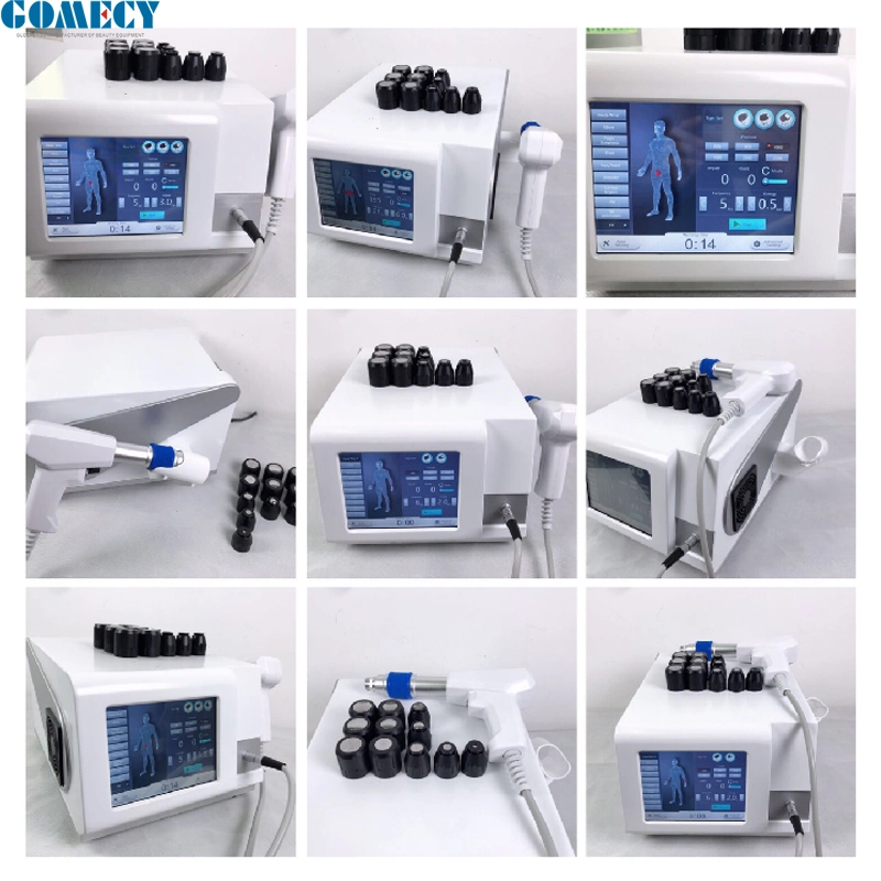 Pressão de ar portáteis Shockwave perda ponderal de Fisioterapia e Terapia Thopy Eswt onda de choque ED disfunção erétil Device