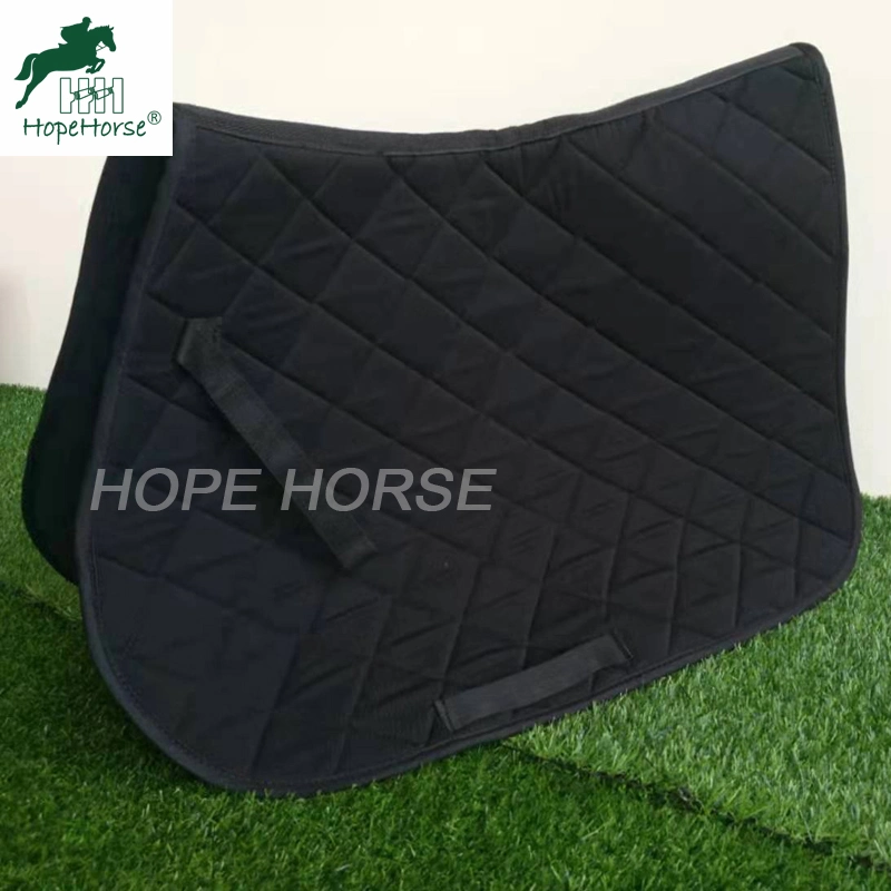 Customized Shape Polyester Fabric Comfortable Horse Gear Breathable Saddle Pad