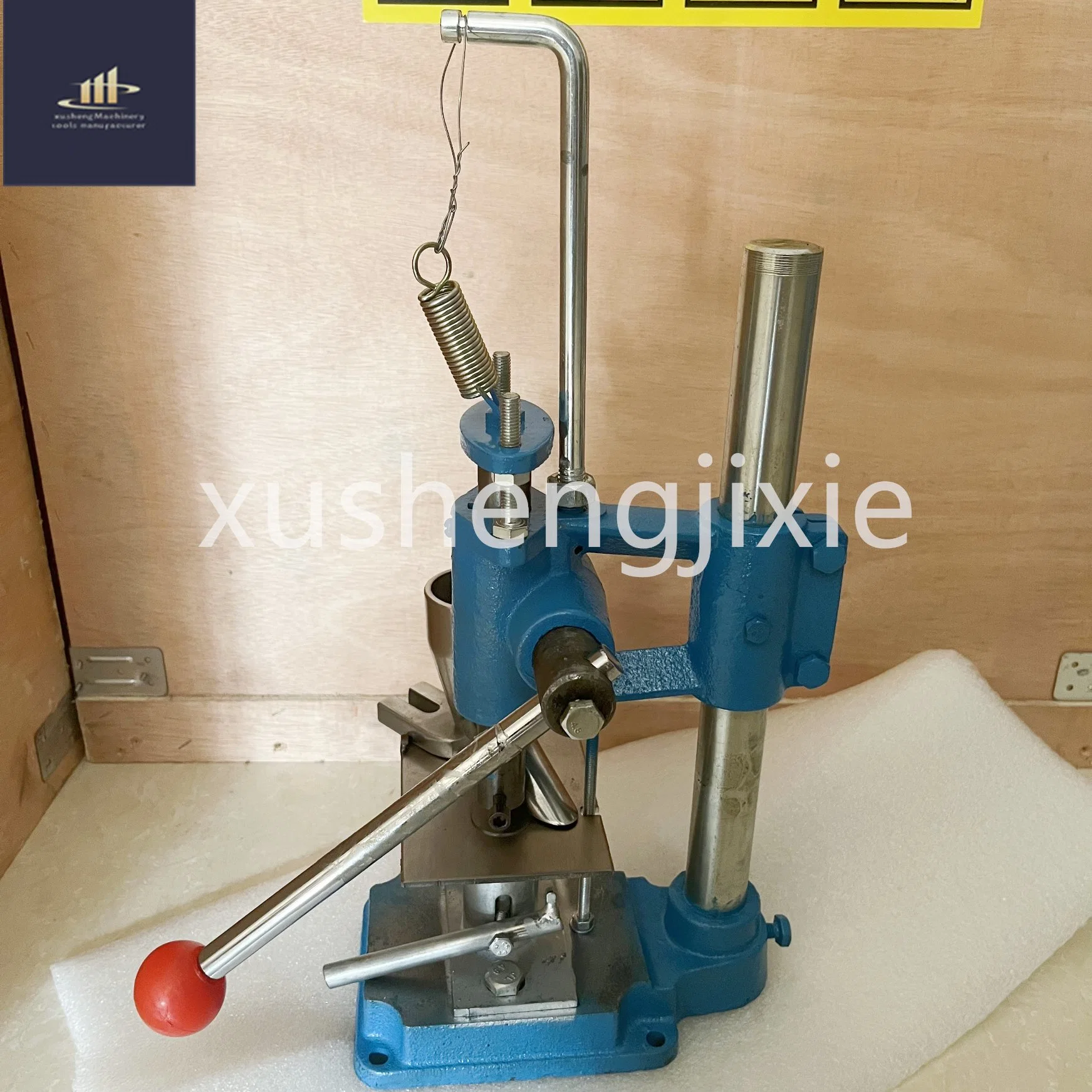 Blue Tdp0 Single Punch Tablet Press Machine Pill Maker Pill Press Machine Suitable for Laboratory Test and Small-Scale Production