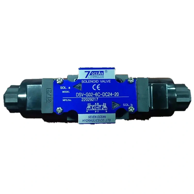 7ocean Seven Ocean Dsv Dsd Hydraulic Solenoid Valve Dsd-G02-2c-DC24-31 Dsd-G02-0c-A220-31 Dsd-G02-0c-A110-31 Dsd-G02-22A-DC24-31